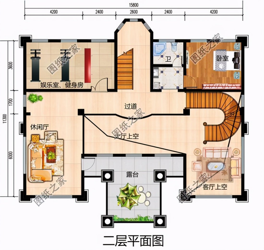 布局實用造價經(jīng)濟的農(nóng)村新式小別墅設(shè)計圖，絕對是值得建的好房子