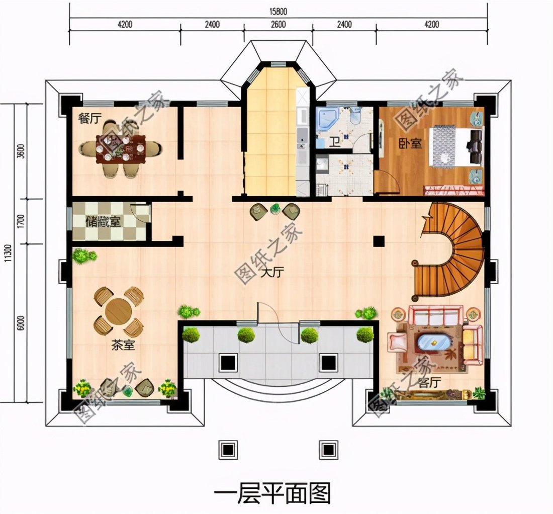 布局實用造價經(jīng)濟的農(nóng)村新式小別墅設(shè)計圖，絕對是值得建的好房子
