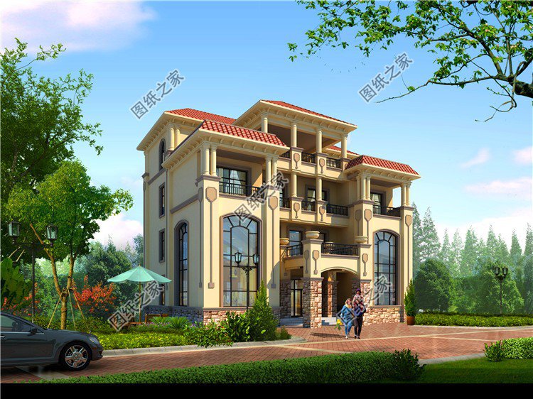 布局實用造價經(jīng)濟的農(nóng)村新式小別墅設(shè)計圖，絕對是值得建的好房子