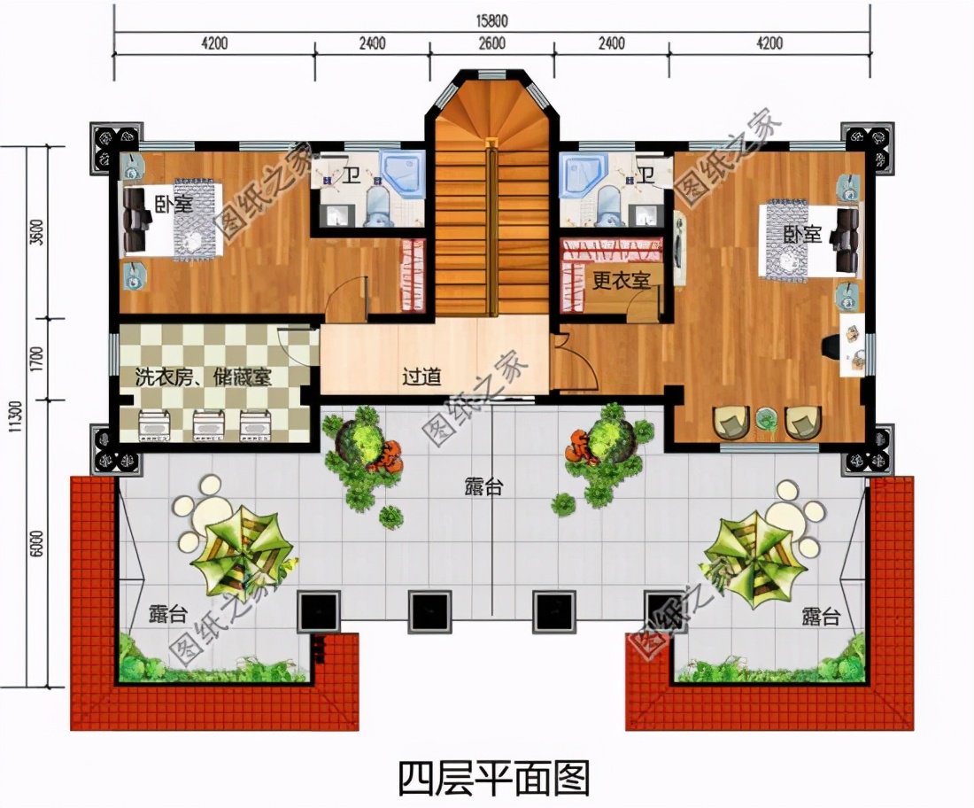 布局實用造價經(jīng)濟的農(nóng)村新式小別墅設(shè)計圖，絕對是值得建的好房子