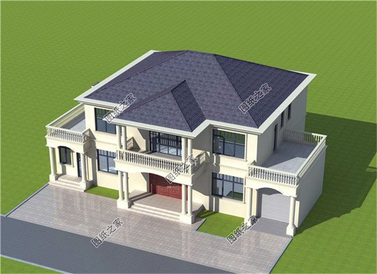 鄉(xiāng)村建筑二層設(shè)計(jì)圖，氣勢(shì)強(qiáng)造價(jià)經(jīng)濟(jì)，款款都是經(jīng)典戶型