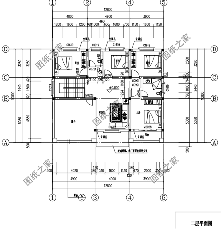 鄉(xiāng)村建筑二層設(shè)計(jì)圖，氣勢(shì)強(qiáng)造價(jià)經(jīng)濟(jì)，款款都是經(jīng)典戶型