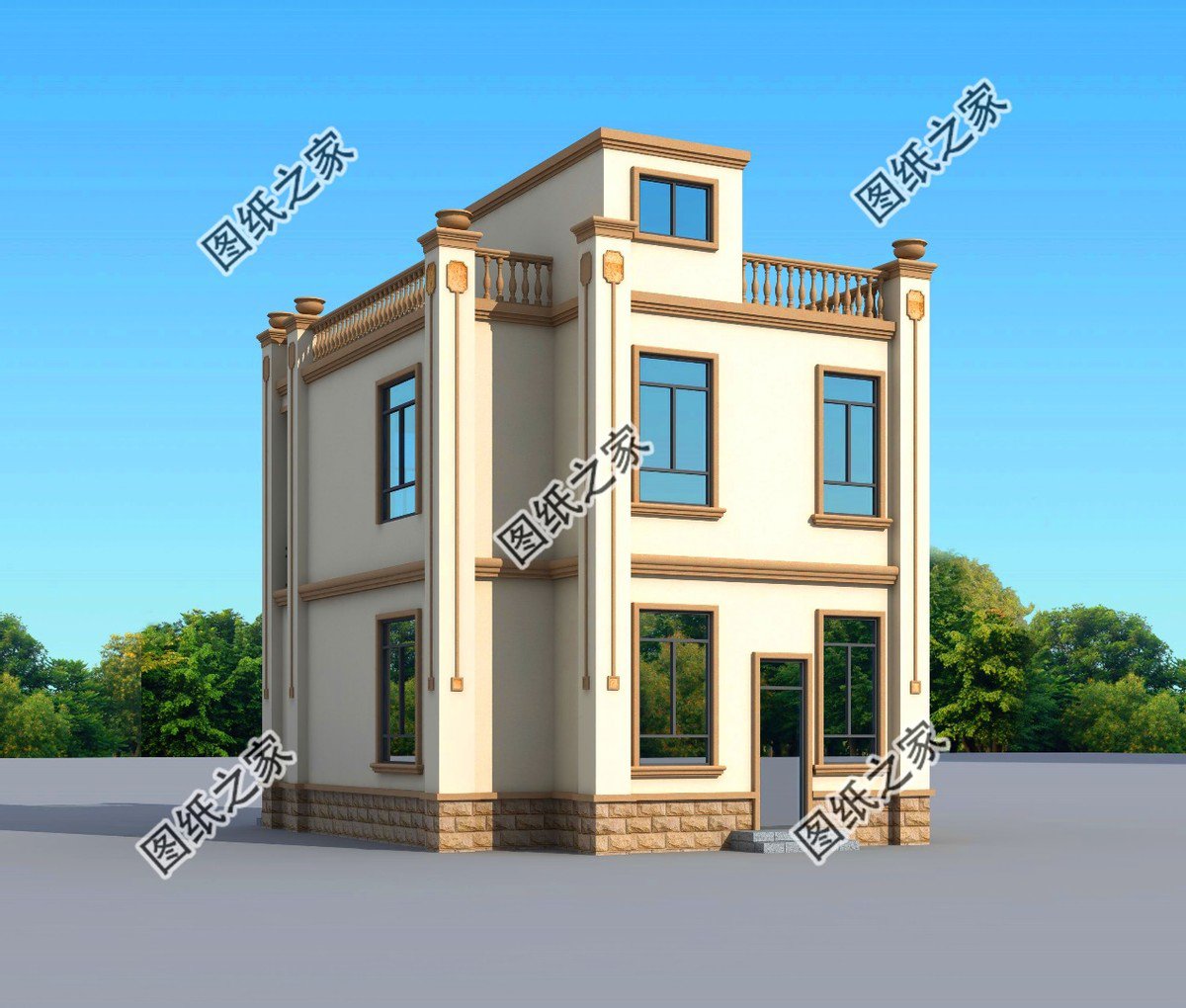 小戶型的農(nóng)村別墅，農(nóng)村人手一棟的代表作