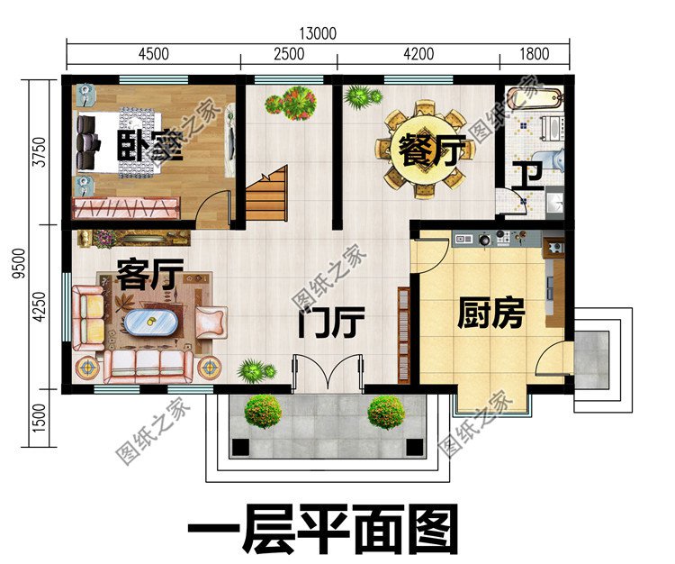 新農村兩層樓房設計圖