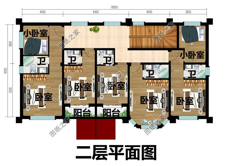 最漂亮的農(nóng)村二層小樓圖