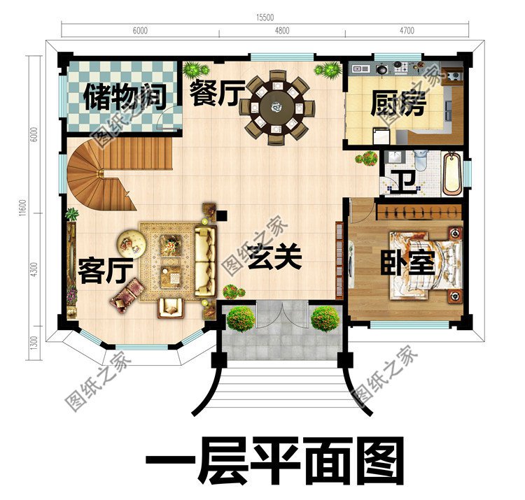 2023鄉(xiāng)村樓房二層設計圖