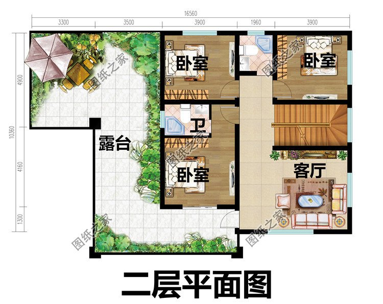 現(xiàn)代二層樓房圖片