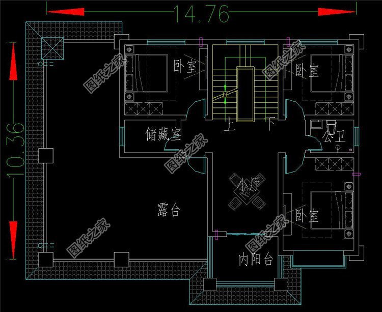 大開窗設(shè)計(jì)的二層別墅，都是當(dāng)下流行的現(xiàn)代風(fēng)元素