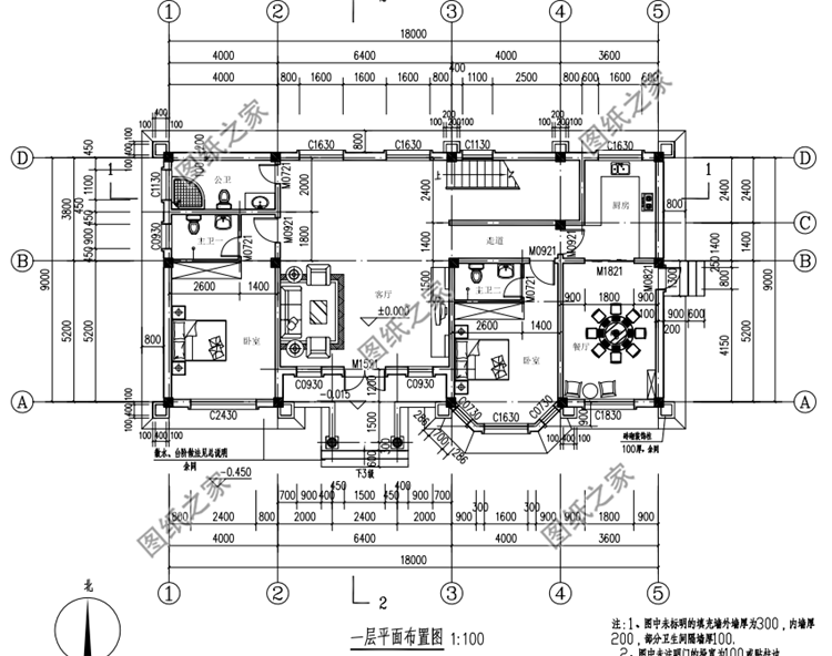 二層樓平面圖設(shè)計圖紙，農(nóng)村建房講究實用，這輩子建一棟值了