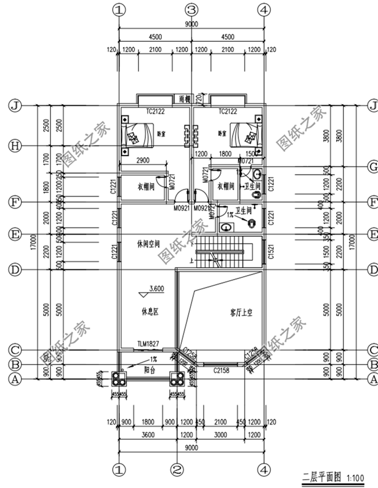 農(nóng)村建房二開間二層別墅設(shè)計圖，建出來簡直太美，溫馨時尚顯大氣