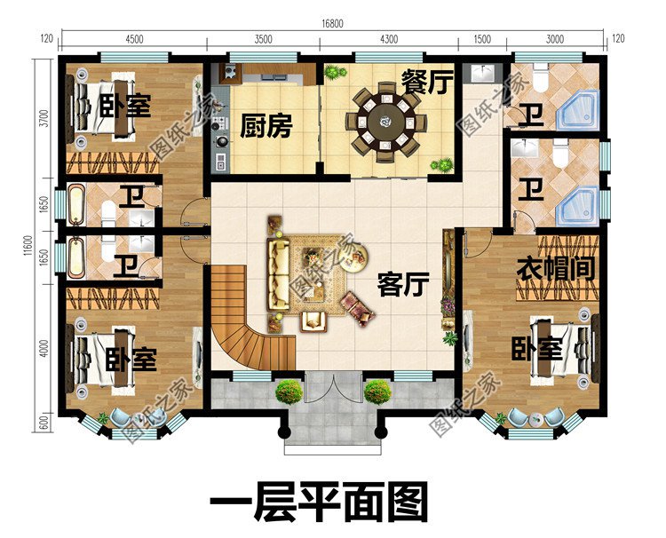 30萬簡歐私人二層別墅方案