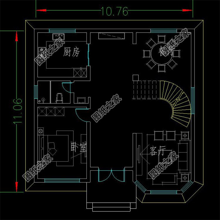 二層別墅設(shè)計(jì)圖紙