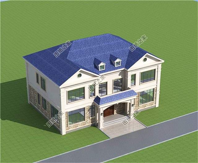 農村二層雙拼小洋樓，簡單大氣看過來吧