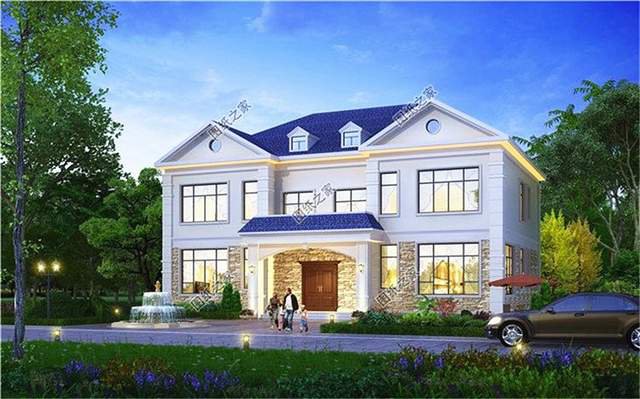 農村二層雙拼小洋樓，簡單大氣看過來吧