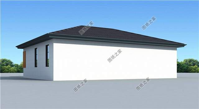 農(nóng)村自建一層極簡主義小別墅，簡約而不簡單