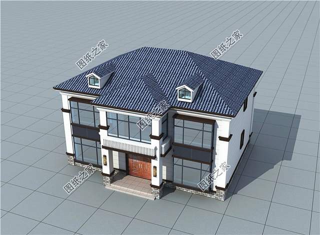 99%的人見了都說(shuō)好的現(xiàn)代輕奢二層別墅設(shè)計(jì)