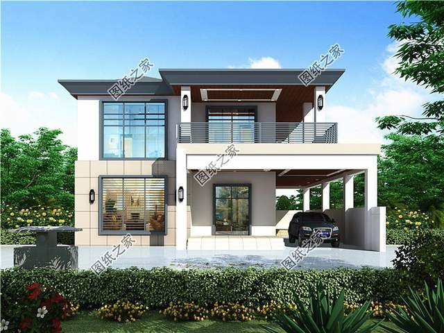 99%的人見了都說(shuō)好的現(xiàn)代輕奢二層別墅設(shè)計(jì)