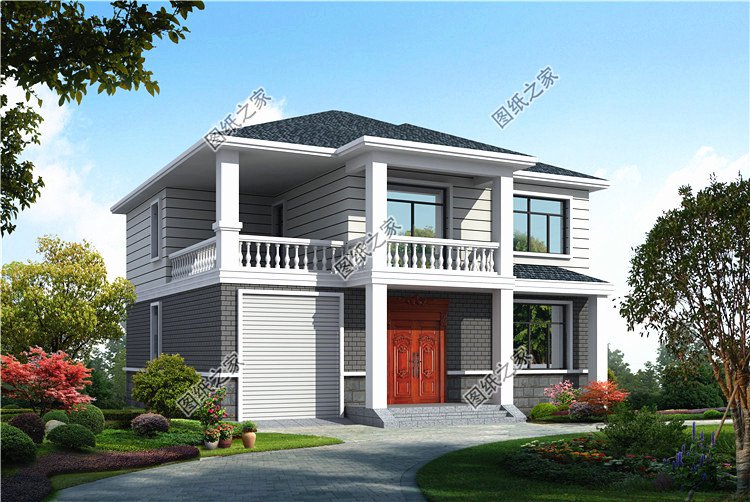 造價20萬左右?guī)к噹斓亩觿e墅設(shè)計圖，簡直美麗動人