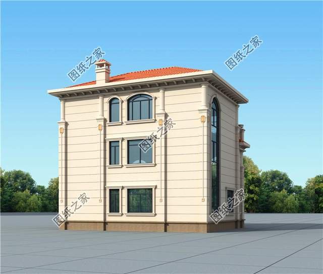 誰看了都豎大拇指的三層帶電梯別墅效果圖，絕了