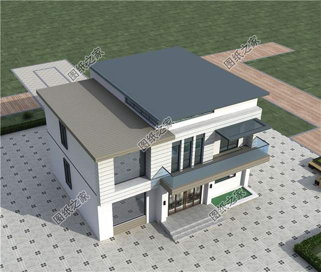 現(xiàn)代年輕人喜歡的簡(jiǎn)約輕奢二層別墅，引領(lǐng)時(shí)尚潮流