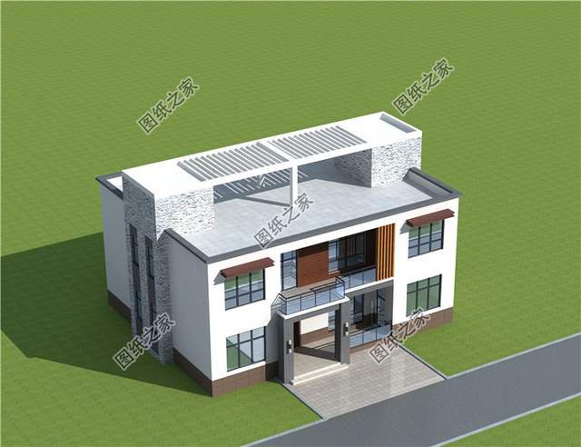 現(xiàn)代年輕人喜歡的簡(jiǎn)約輕奢二層別墅，引領(lǐng)時(shí)尚潮流