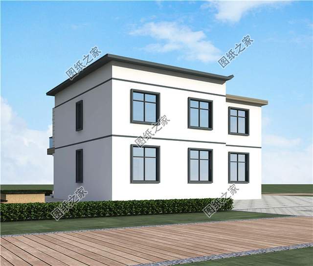 現(xiàn)代年輕人喜歡的簡(jiǎn)約輕奢二層別墅，引領(lǐng)時(shí)尚潮流