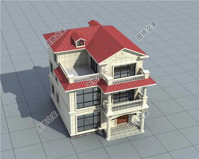 地基小不上愁，三層小戶型別墅圖設計圖紙跟上來