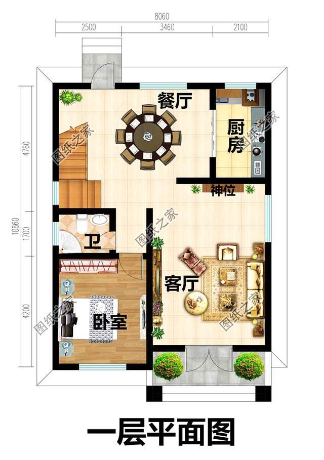 地基小不上愁，三層小戶型別墅圖設計圖紙跟上來