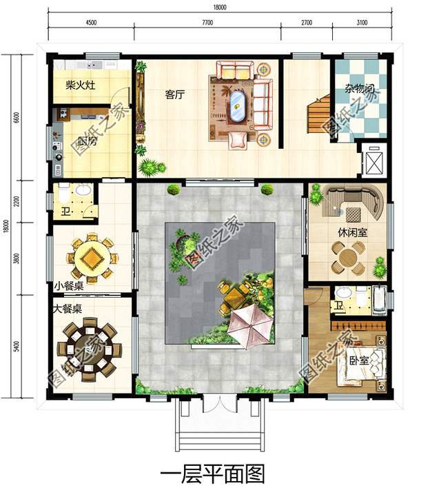 戳中人心的新中式四合院設(shè)計圖，一雅一致盡在庭院之中