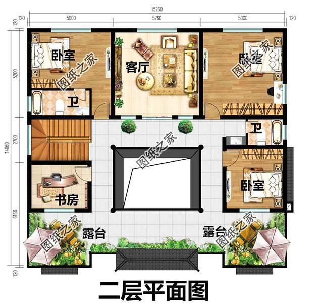 戳中人心的新中式四合院設(shè)計圖，一雅一致盡在庭院之中