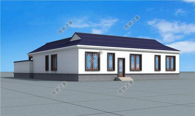 古香古氣的新中式一層別墅，濃濃的書香味