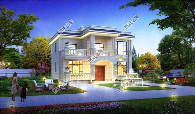 平屋頂、坡屋頂二層自建房帶給你不一樣的視覺沖擊效果