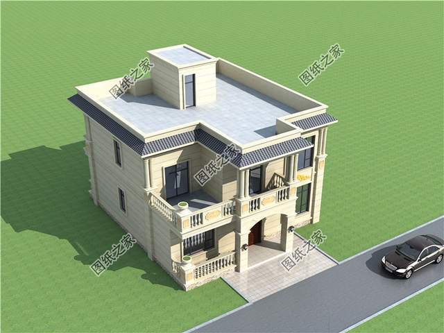 平屋頂、坡屋頂二層自建房帶給你不一樣的視覺沖擊效果