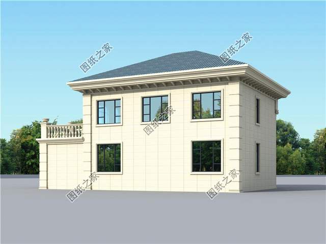 農(nóng)村建房，必備二層挑空別墅，高大上的典范