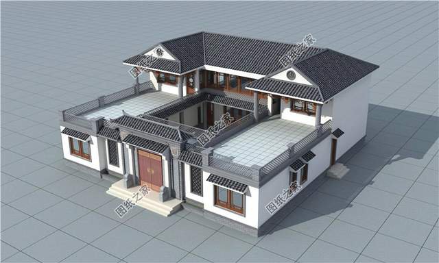 令人嘆為觀止的四合院別墅設(shè)計圖，帶給我們氣勢磅礴的感覺
