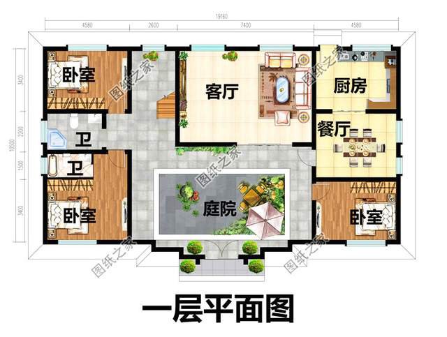 令人嘆為觀止的四合院別墅設(shè)計圖，帶給我們氣勢磅礴的感覺