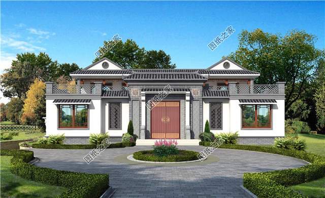 令人嘆為觀止的四合院別墅設(shè)計圖，帶給我們氣勢磅礴的感覺