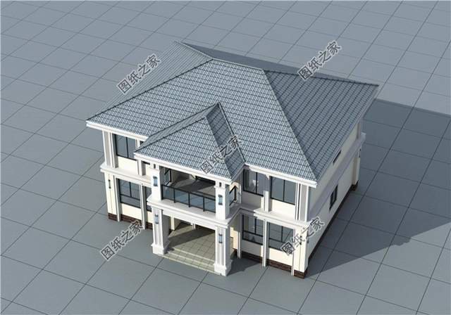 戶型方正經(jīng)濟(jì)又實(shí)惠的二層小別墅，幸福生活的小開(kāi)始