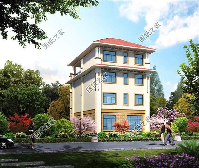 帶商鋪的農(nóng)村自建房設(shè)計(jì)圖紙，在家躺著就能掙錢