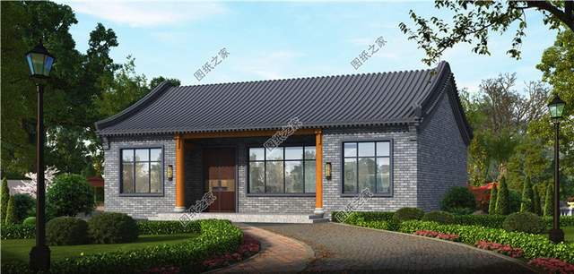 農(nóng)村中式仿古別墅設(shè)計圖紙，盡顯陶然雅舍，生活之美