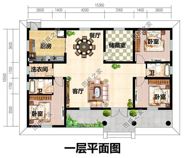 農(nóng)村中式仿古別墅設(shè)計圖紙，盡顯陶然雅舍，生活之美