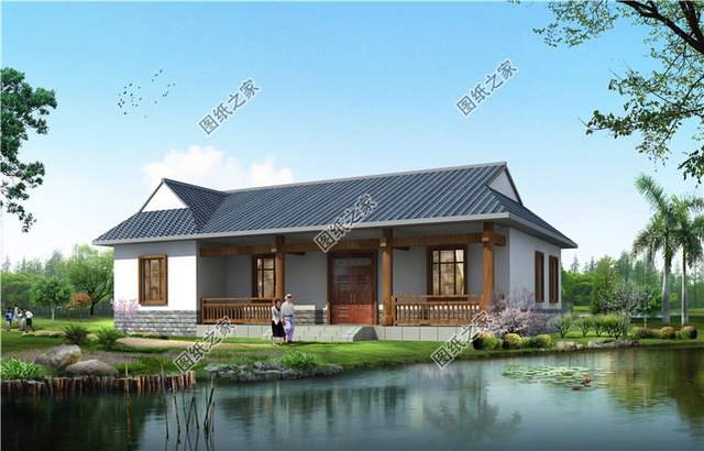 農(nóng)村中式仿古別墅設(shè)計圖紙，盡顯陶然雅舍，生活之美