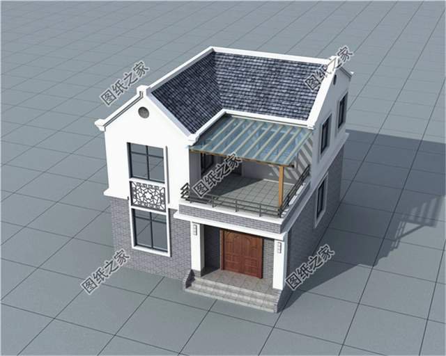 農(nóng)村中式仿古別墅設(shè)計圖紙，盡顯陶然雅舍，生活之美