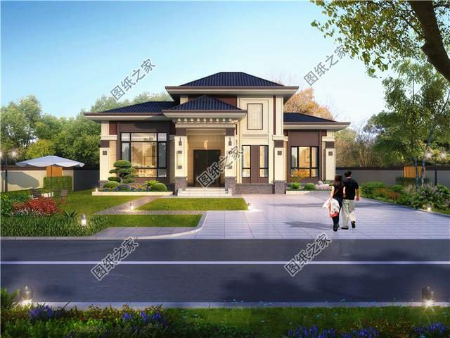 帶陽光房的二層別墅設(shè)計(jì)圖，讓我們領(lǐng)略四季春華秋實(shí)