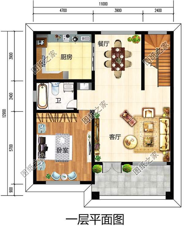帶陽光房的二層別墅設(shè)計(jì)圖，讓我們領(lǐng)略四季春華秋實(shí)