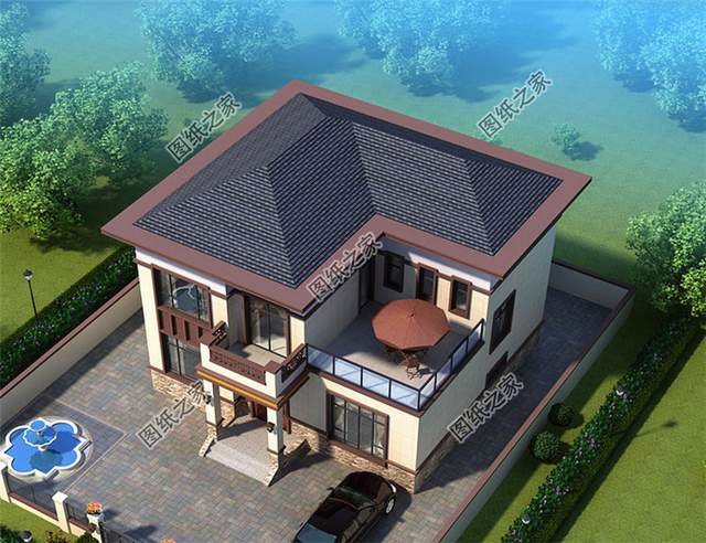 占地120平左右，帶露臺的超實用二層小洋房，濃濃的煙火氣