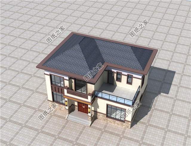 占地120平左右，帶露臺的超實用二層小洋房，濃濃的煙火氣
