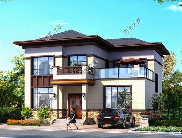 占地120平左右，帶露臺的超實用二層小洋房，濃濃的煙火氣