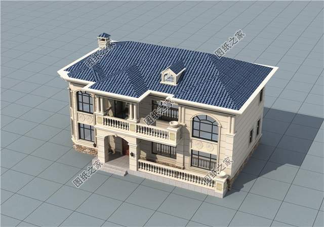 造價25萬左右的田園二層小別墅，深受人們喜愛