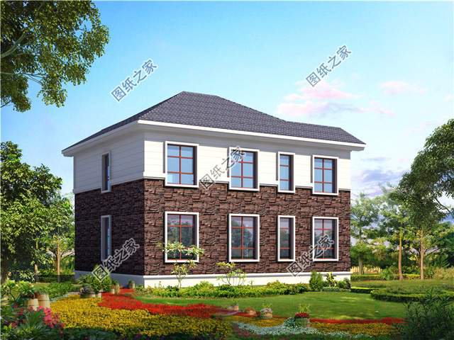 造價25萬左右的田園二層小別墅，深受人們喜愛